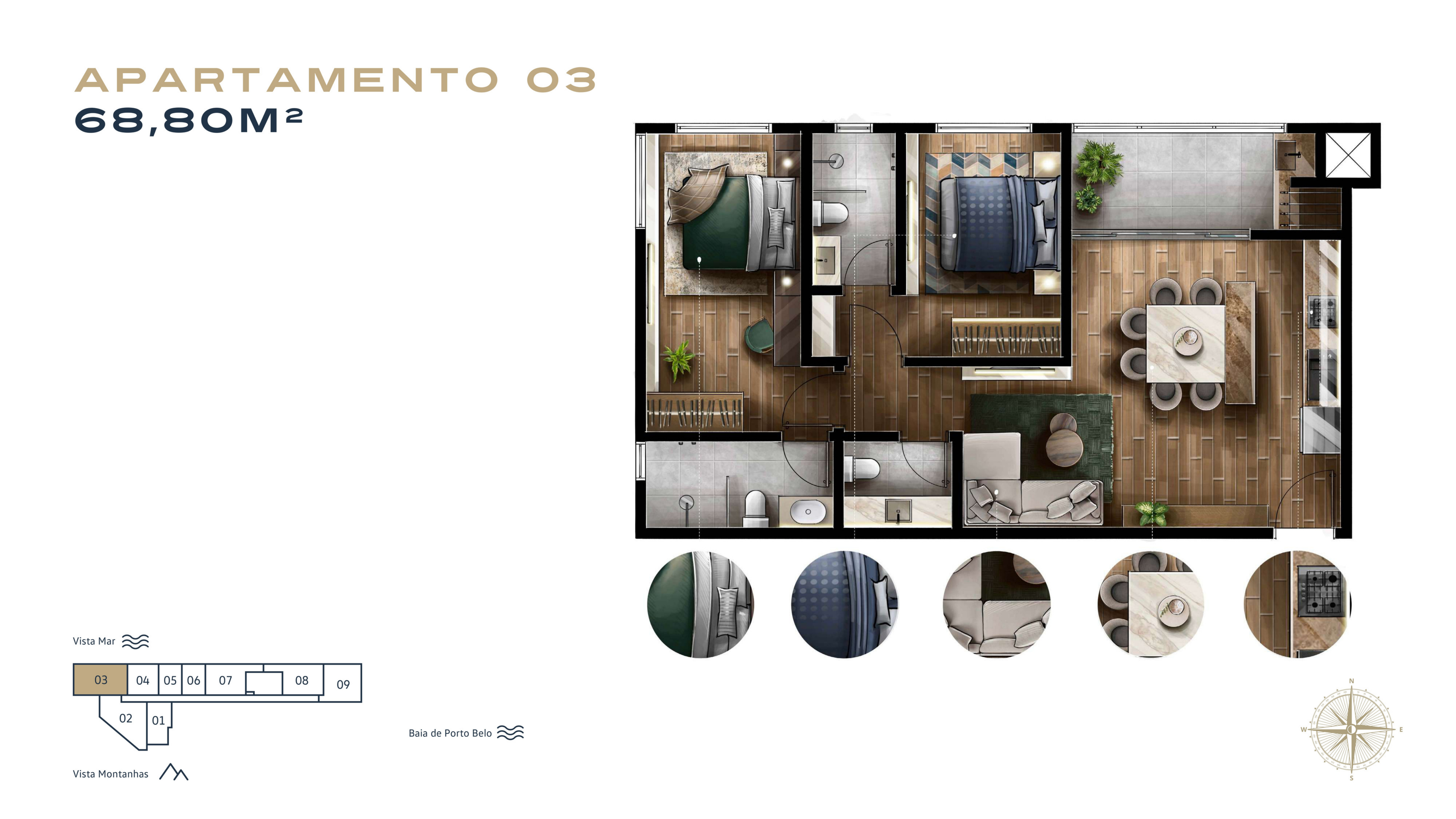 Atlantia Oceanview Home Boutique — Planta 5