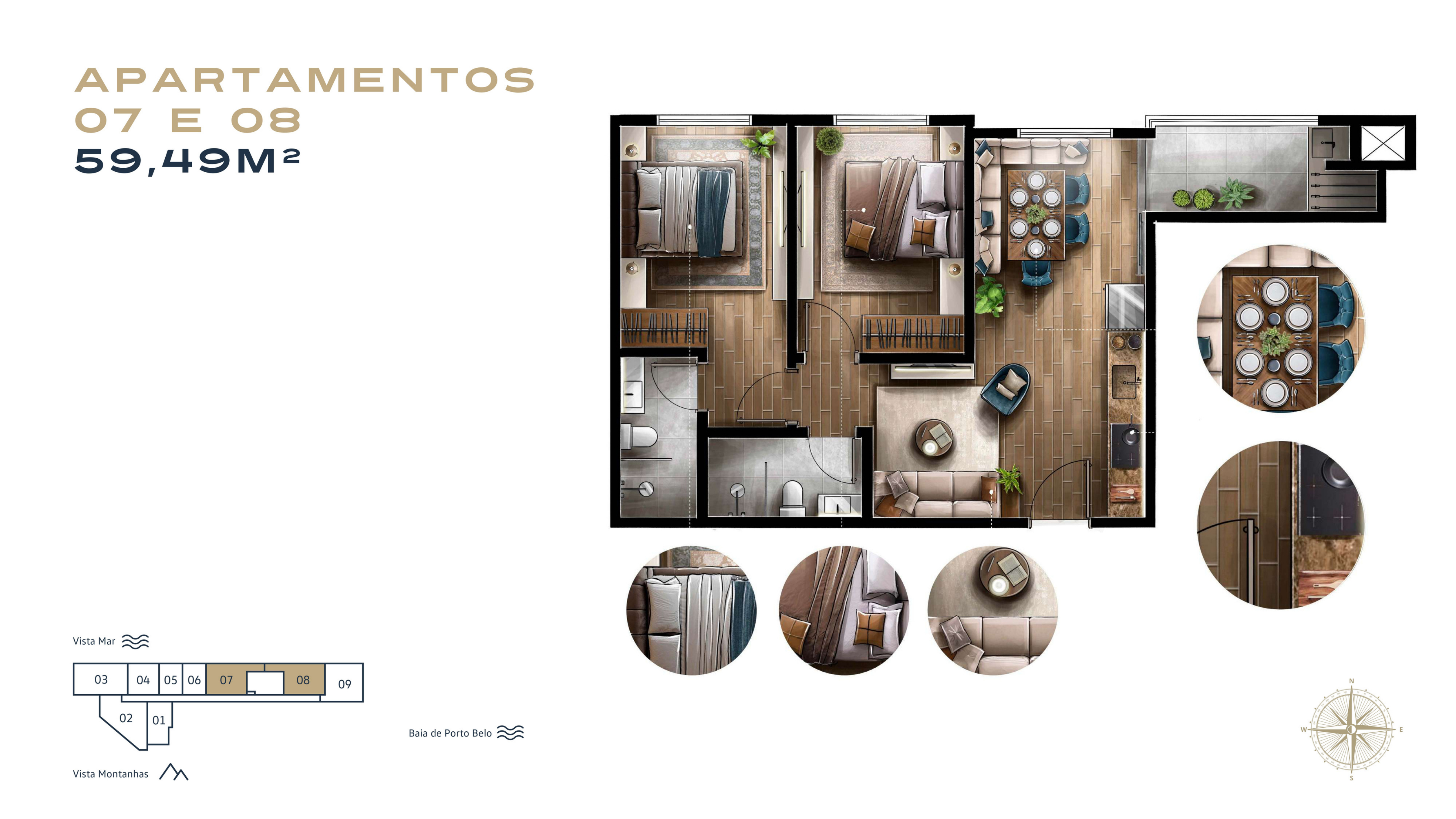 Atlantia Oceanview Home Boutique — Planta 8