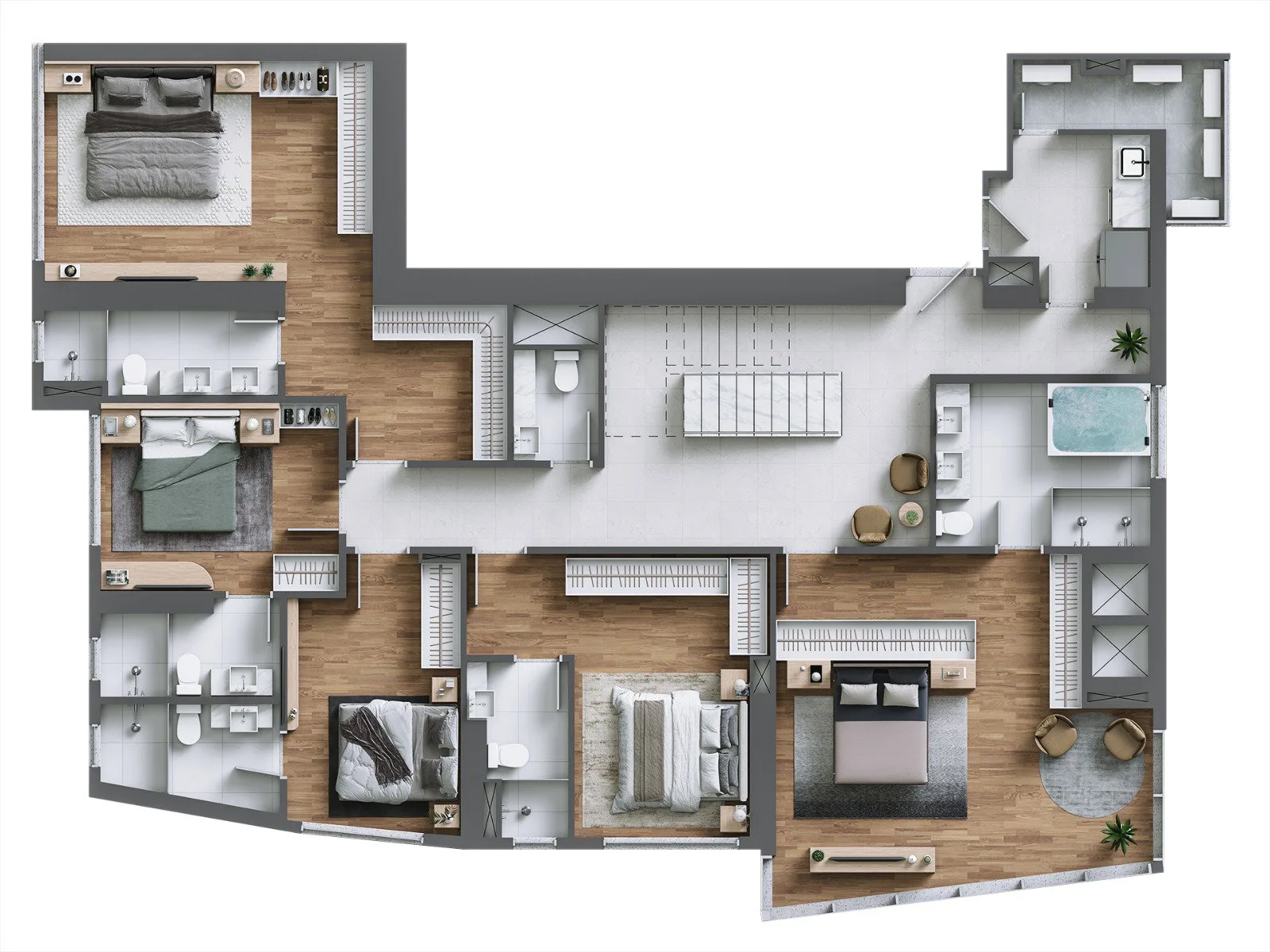 Apice Towers em Balneário Camboriú SC — Planta 7