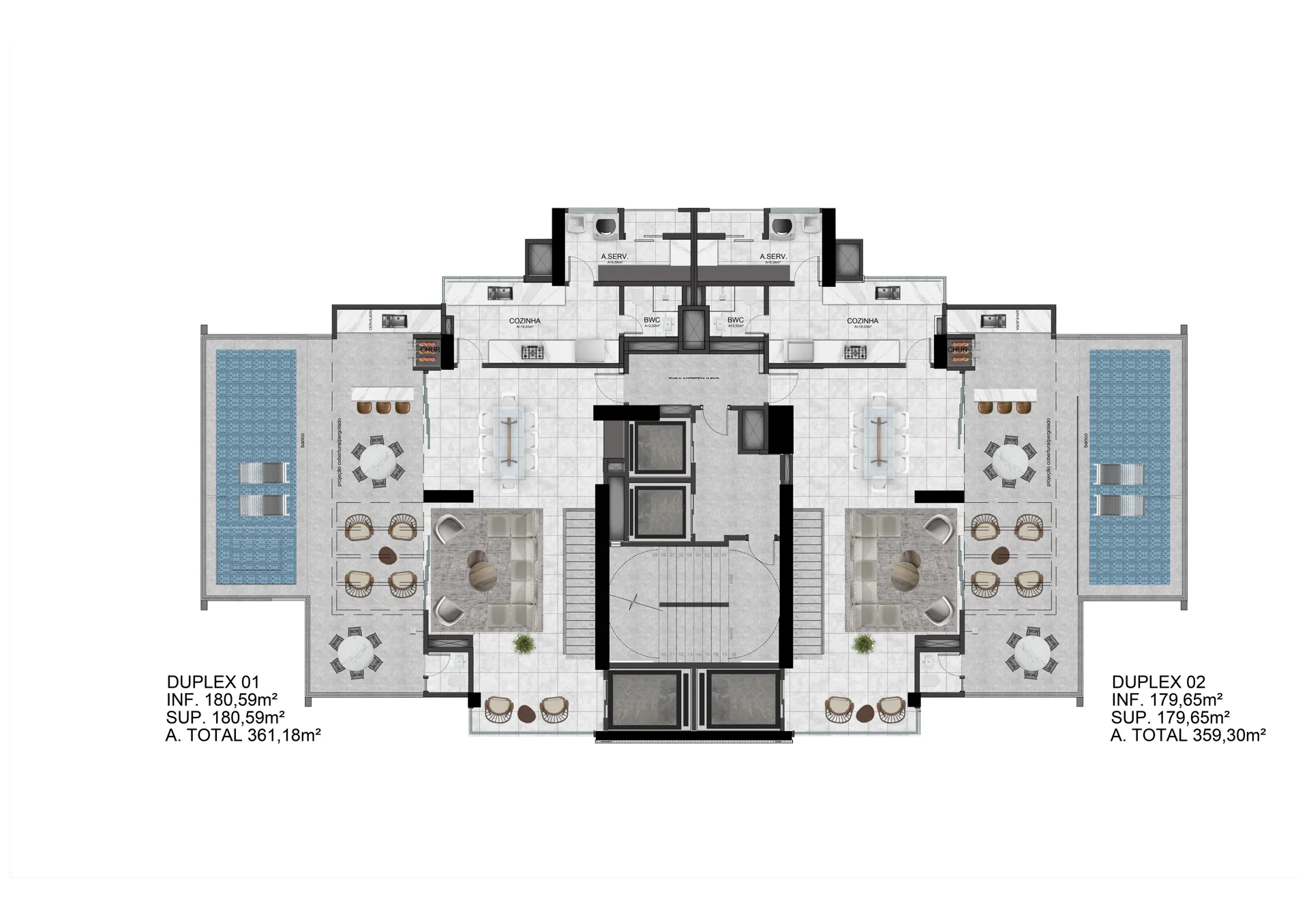 Celina Garden Residence — Planta 3