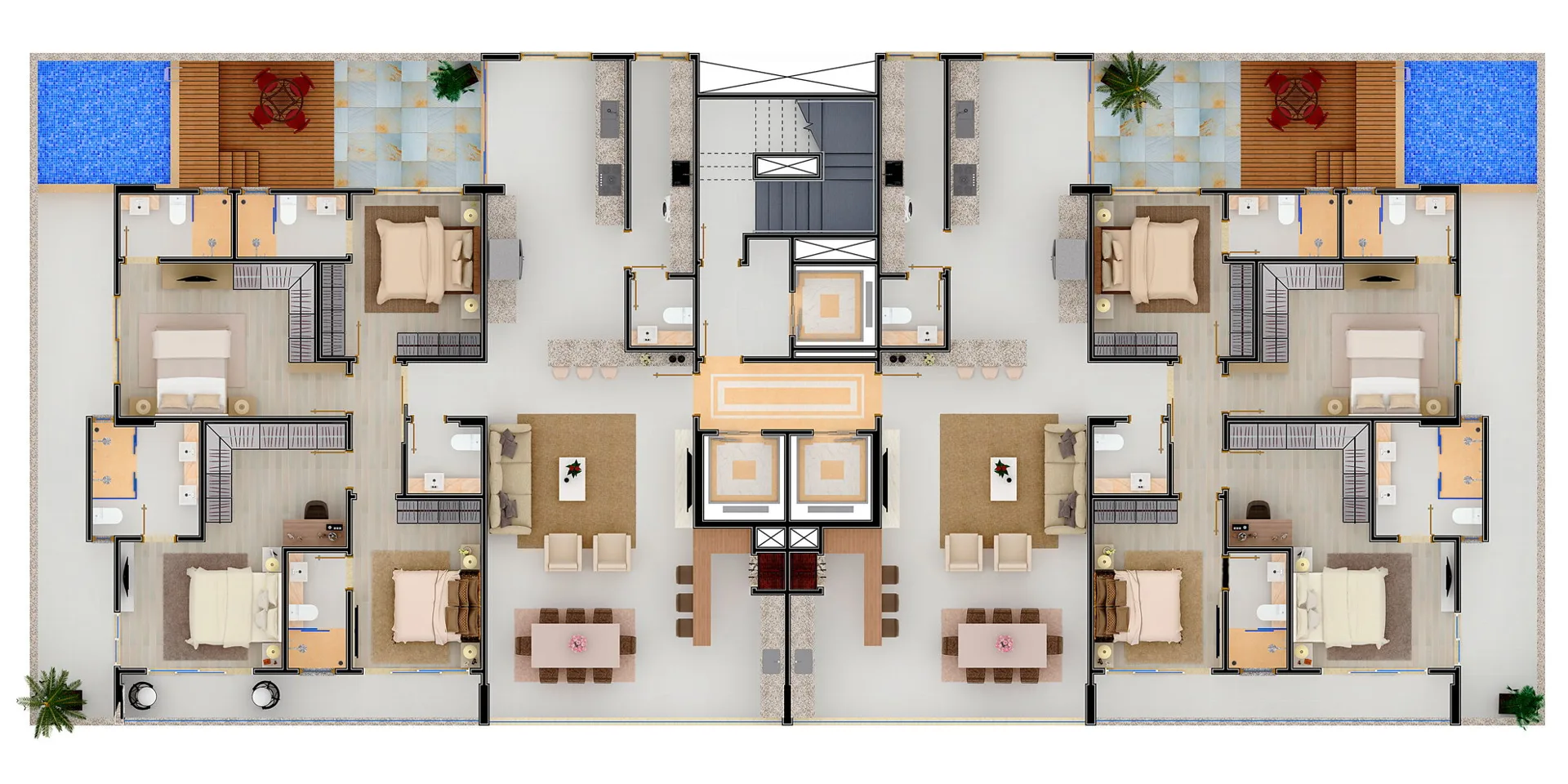 Collina Di Roma em Balneário Camboriú SC — Planta 1
