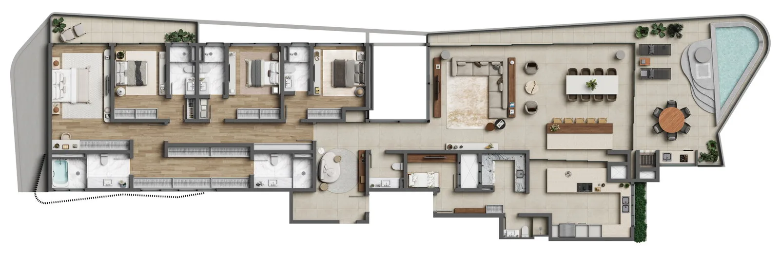 Ená em Balneário Camboriú SC — Planta 5