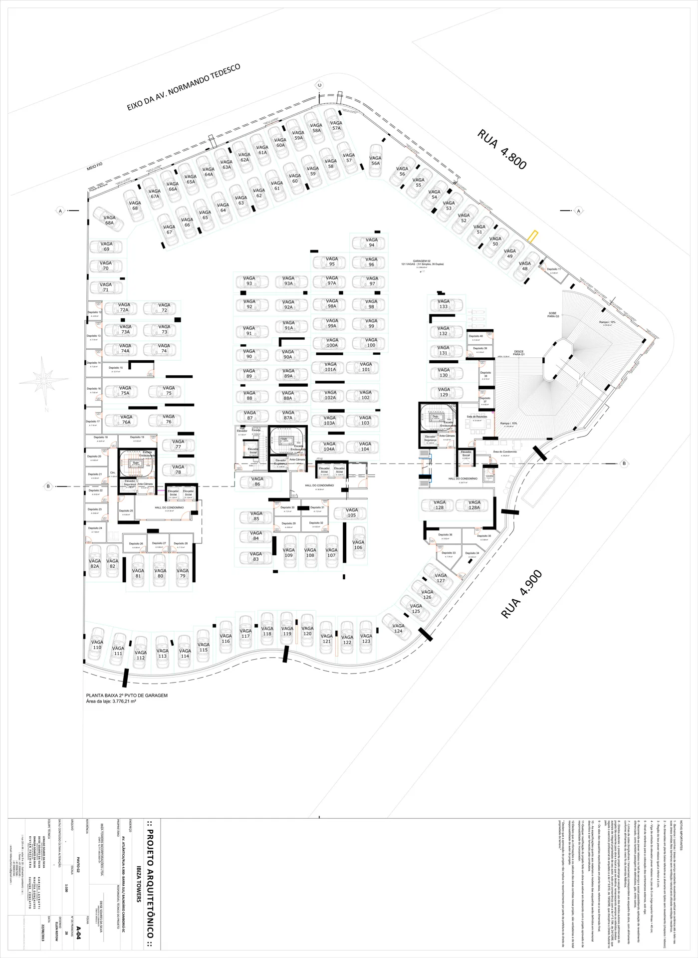 Ibiza Towers em Balneário Camboriú SC — Planta 1