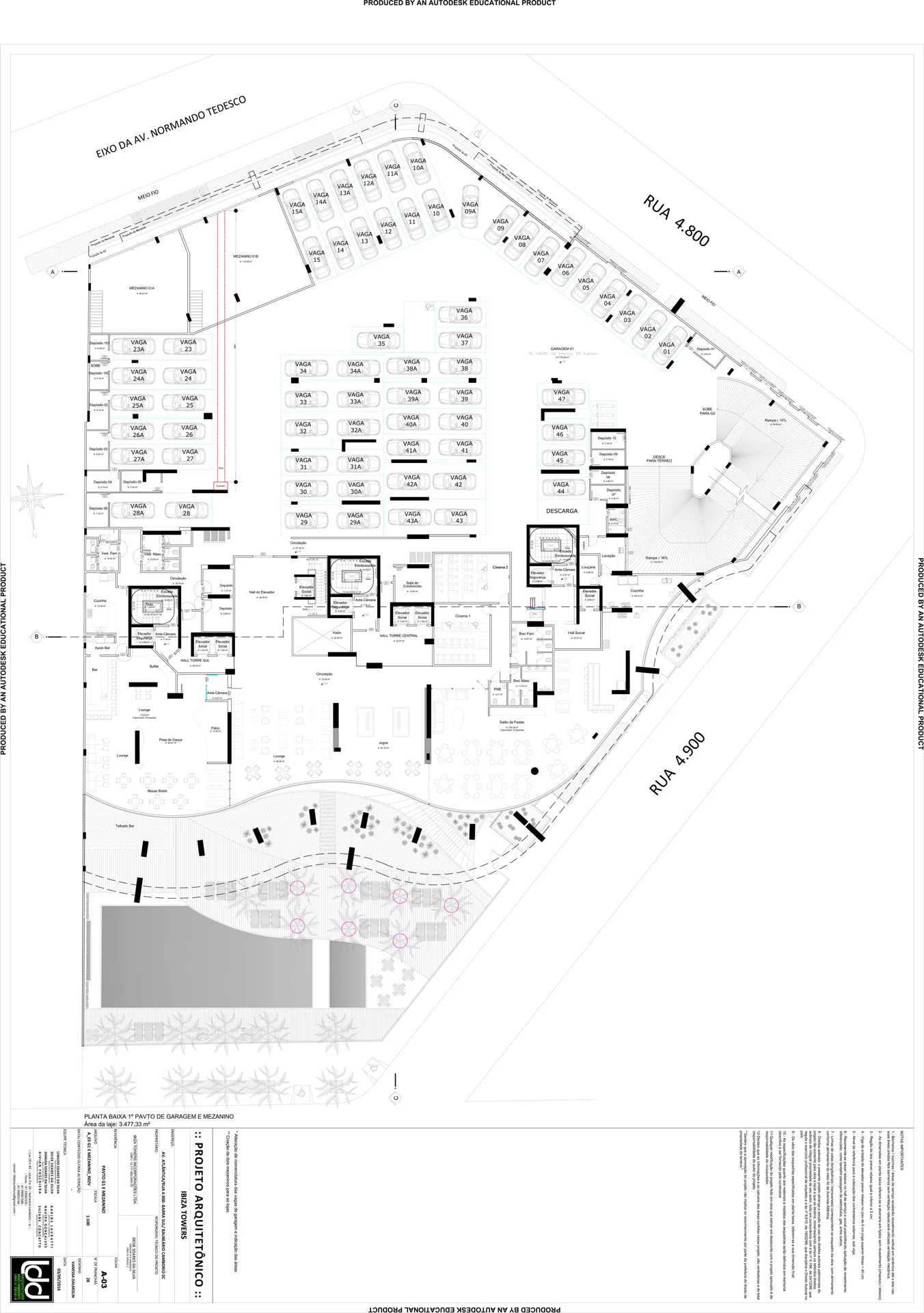 Ibiza Towers em Balneário Camboriú SC — Planta 5