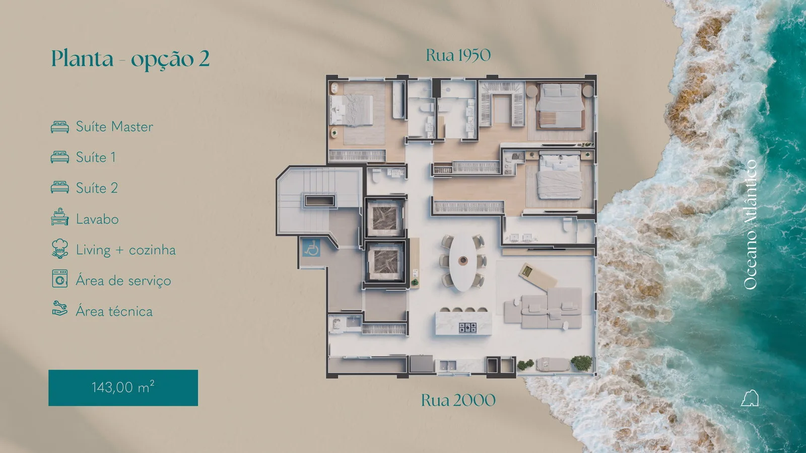 Isola di Capri em Balneário Camboriú SC — Planta 3