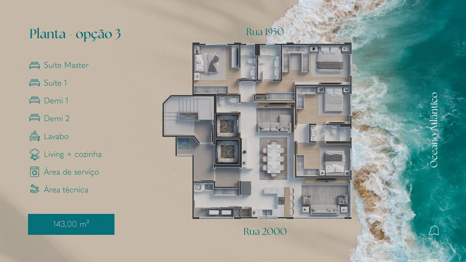 Isola di Capri em Balneário Camboriú SC — Planta 4