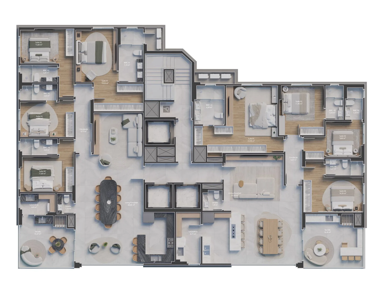 Las Salinas Residences — Planta 2