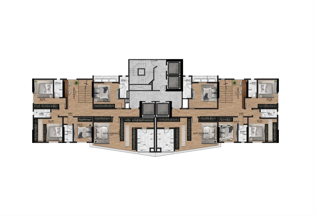 Marine Palace Residence — Planta 3