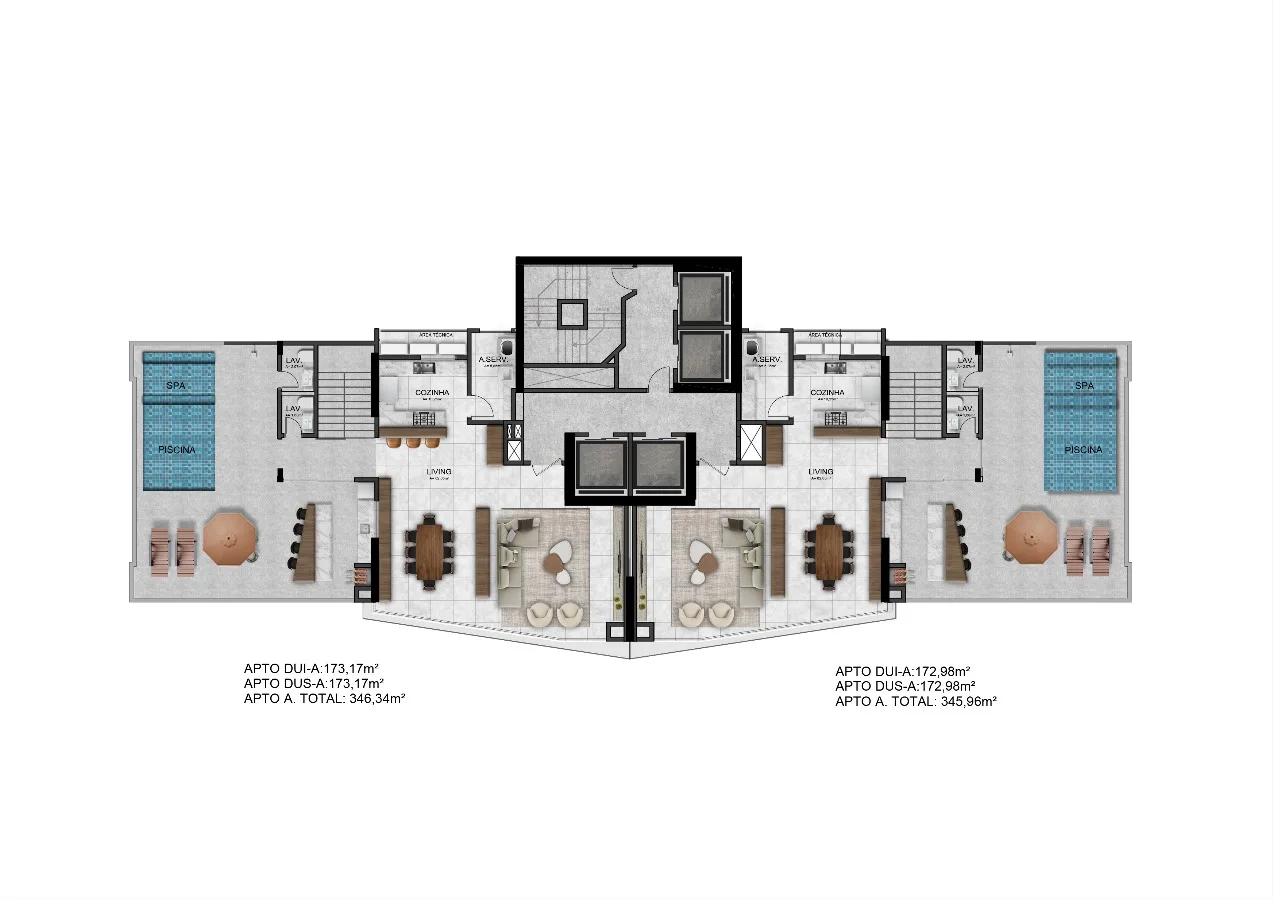 Marine Palace Residence — Planta 4