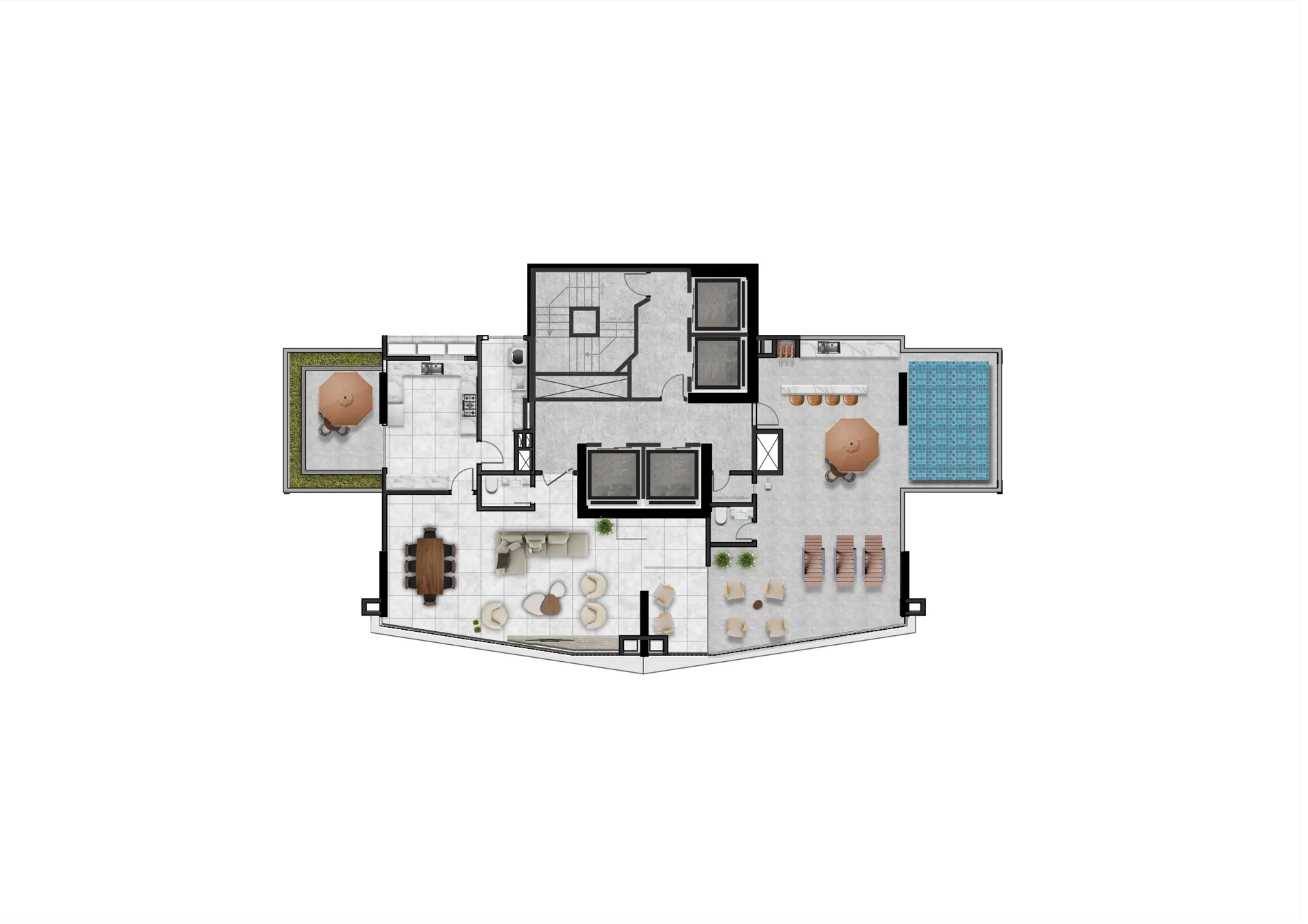 Marine Palace Residence — Planta 6