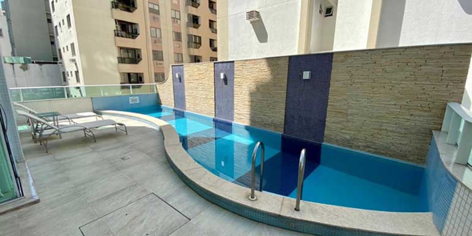 Area de lazer 2 do Acqua Del Mare em Balneário Camboriú SC
