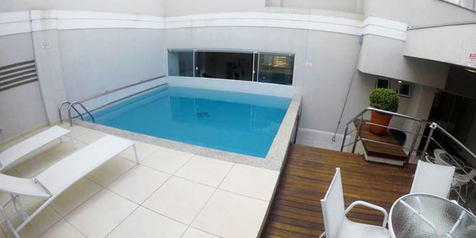 Area de lazer 2 do Âmbar em Balneário Camboriú SC
