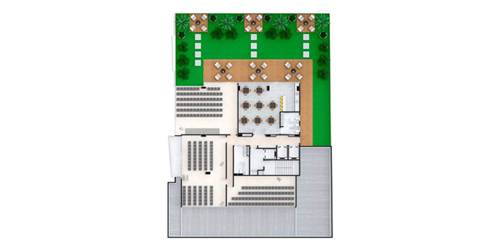 Render 1 do Benvenutti Business Center em Balneário Camboriú SC