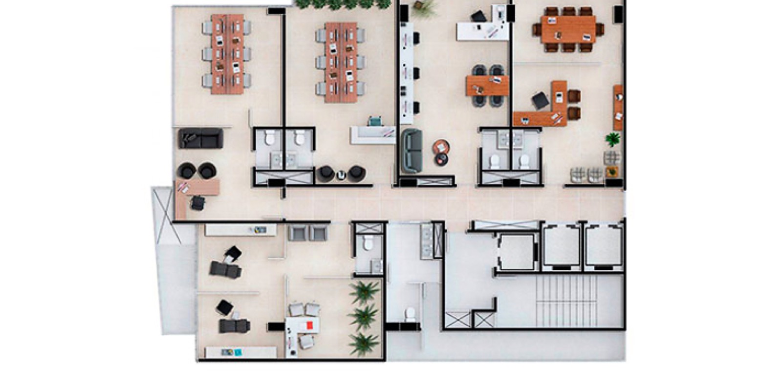 Render 3 do Benvenutti Business Center em Balneário Camboriú SC