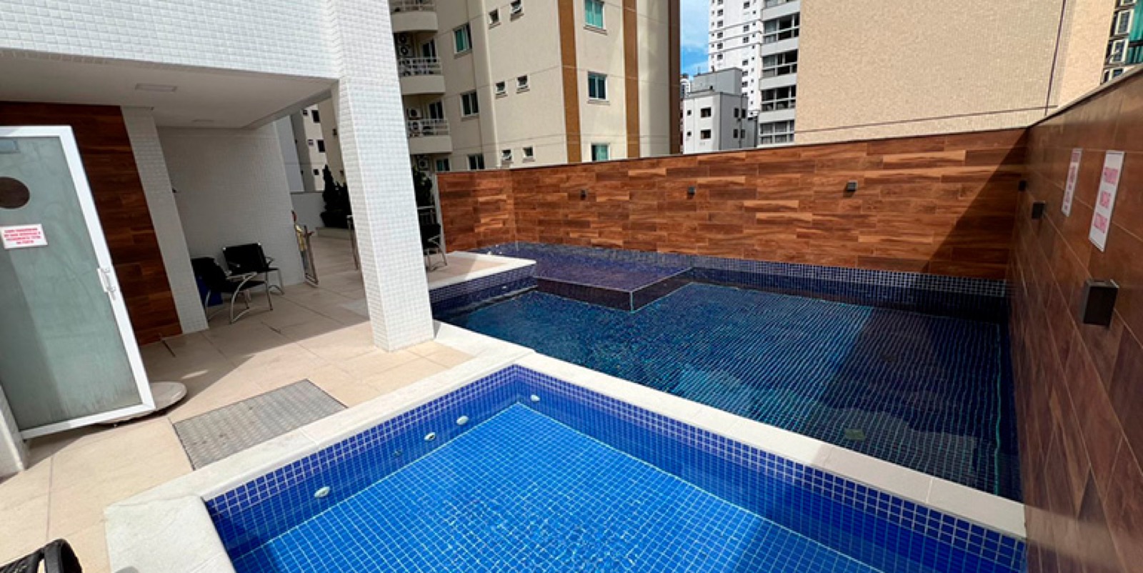 Area de lazer 2 do Blue Life em Balneário Camboriú SC