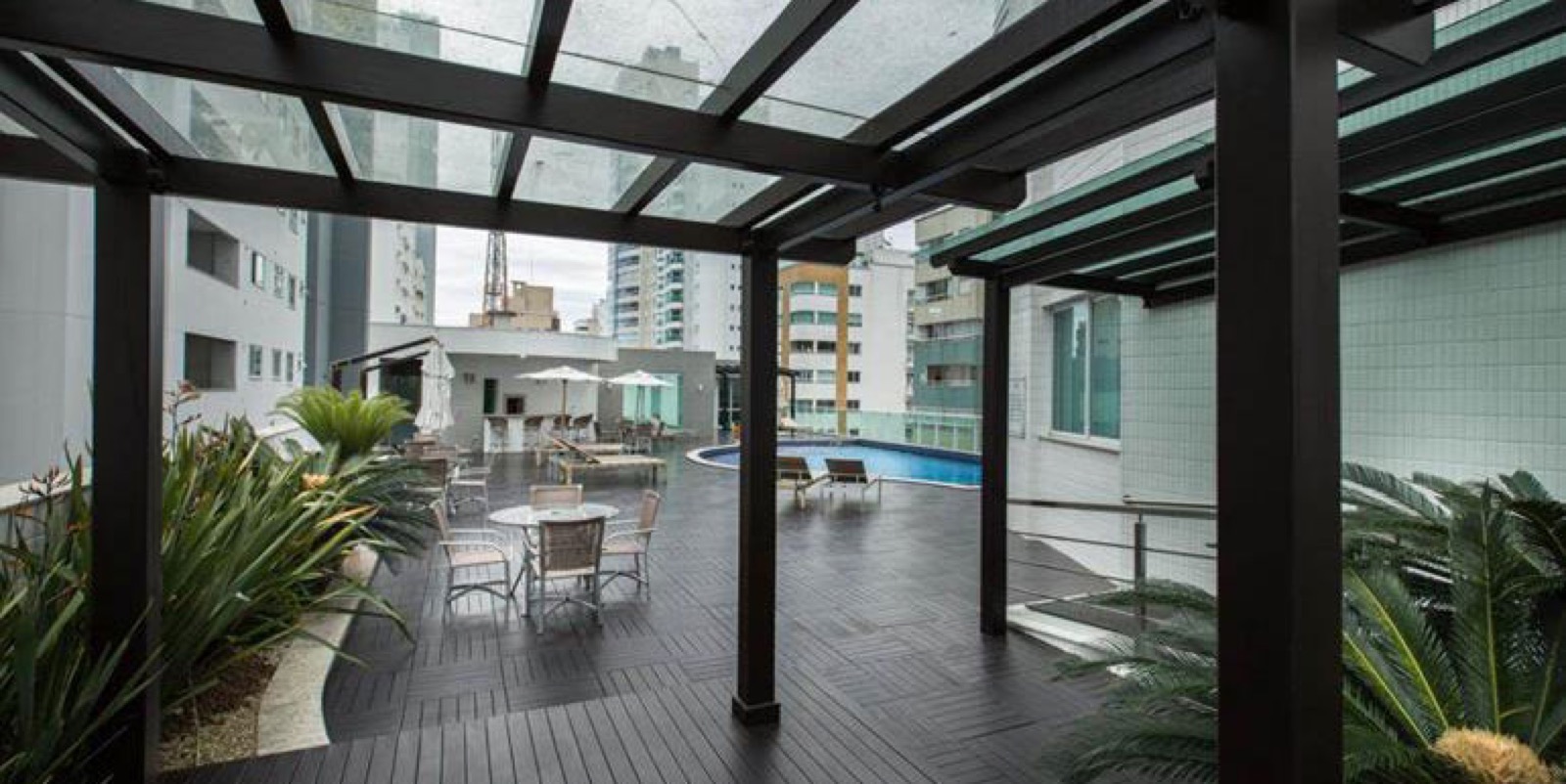 Area de lazer 3 do Celebrity Tower em Balneário Camboriú SC