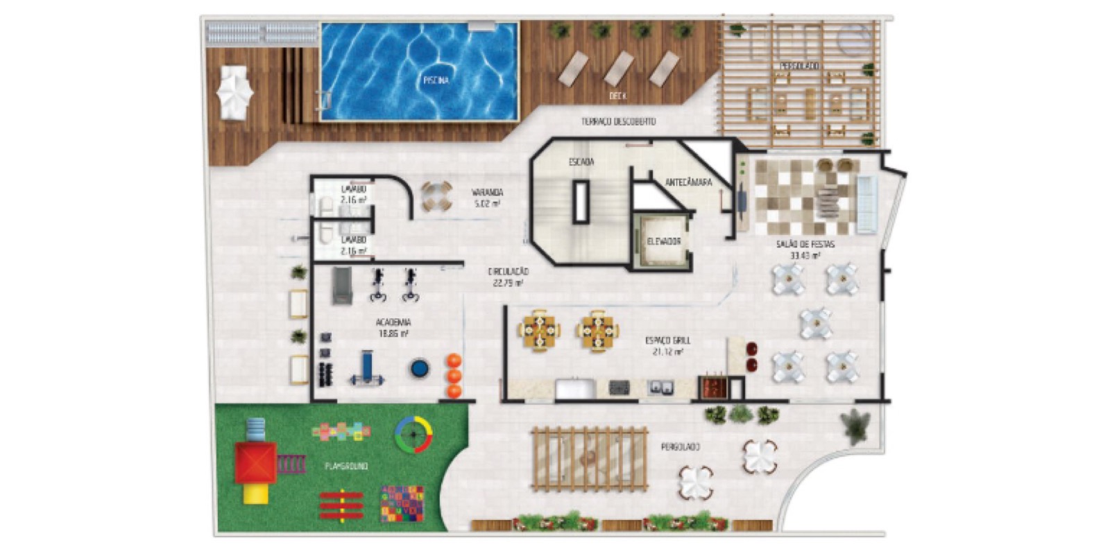 Render 4 do D’Luca em Balneário Camboriú SC