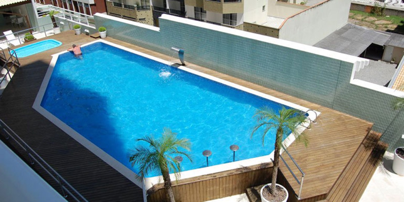 Area de lazer 1 do Golden Tower One em Balneário Camboriú SC