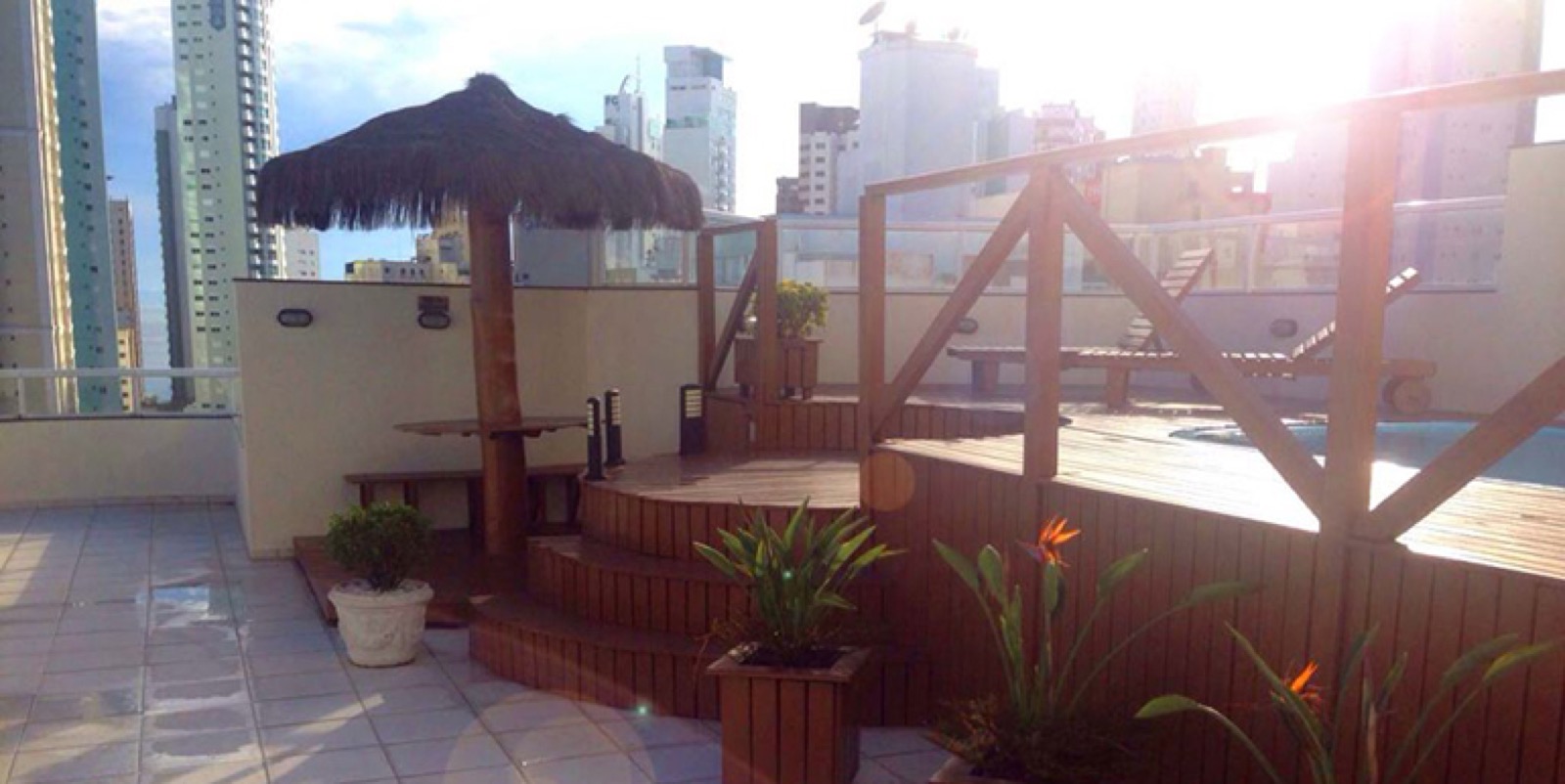 Area de lazer 1 do La Salle em Balneário Camboriú SC