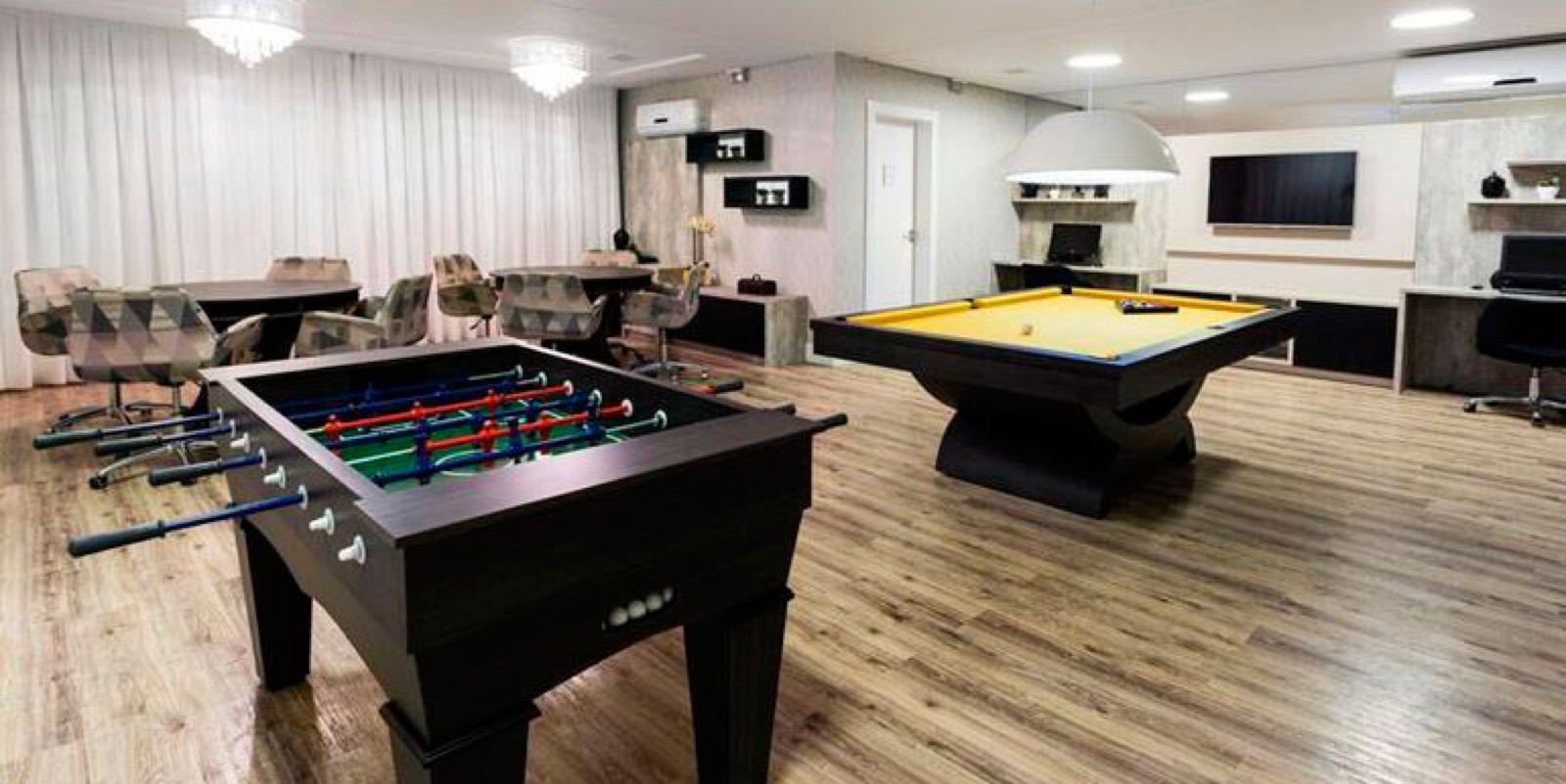Area de lazer 1 do Lumière Residence em Balneário Camboriú SC