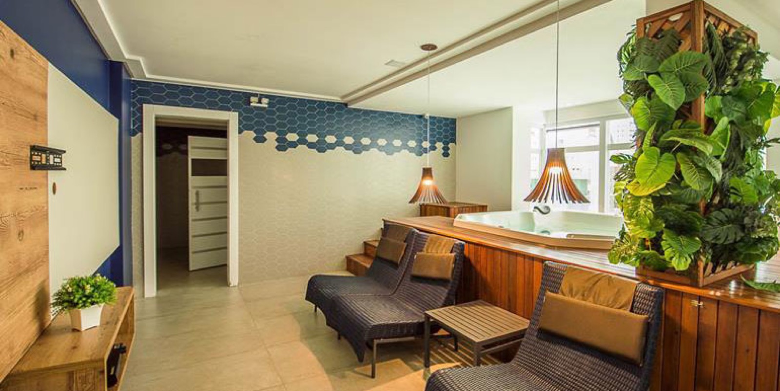 Area de lazer 2 do Lumière Residence em Balneário Camboriú SC