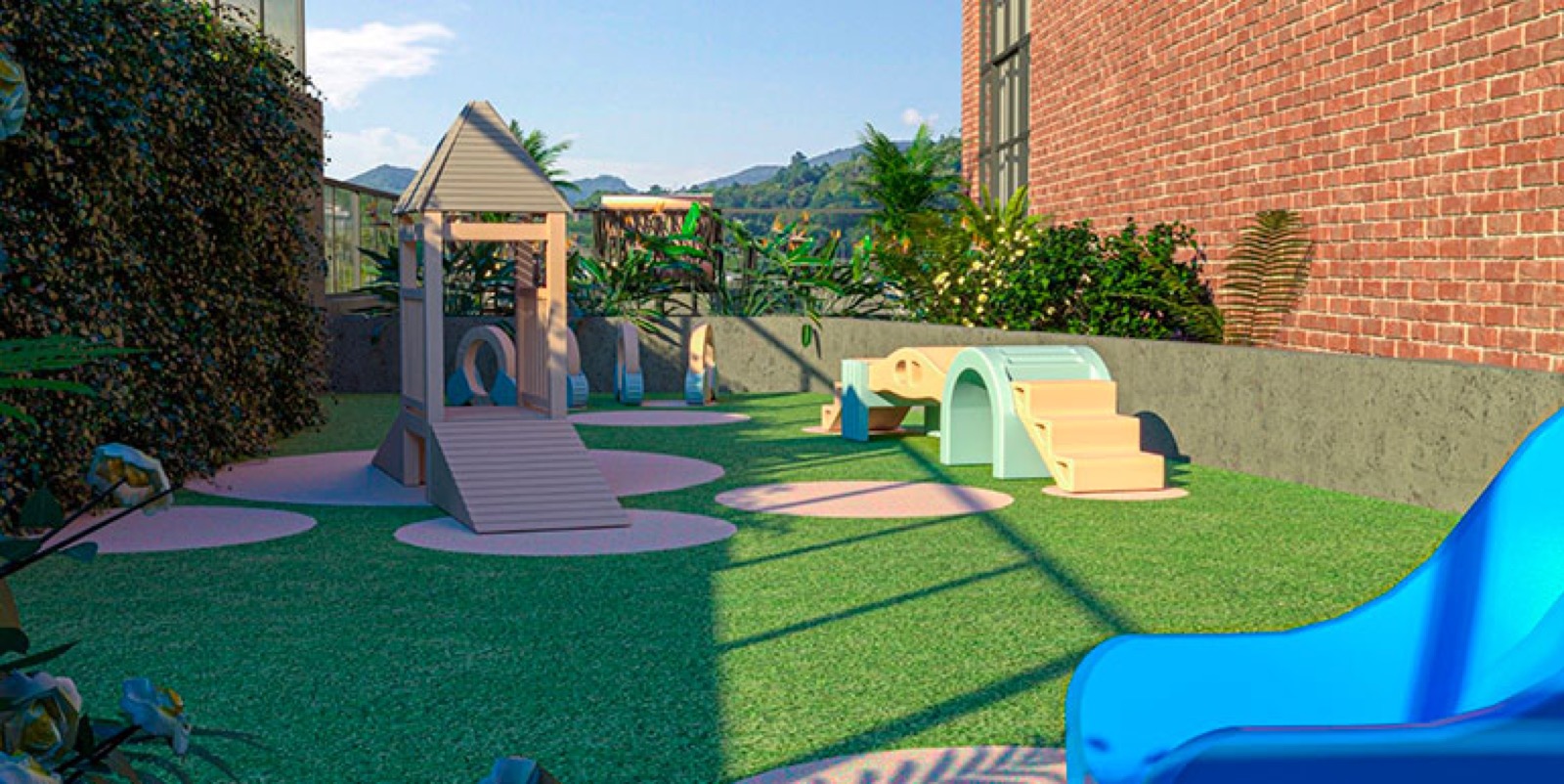 Area de lazer 6 do Magic Sun em Balneário Camboriú SC