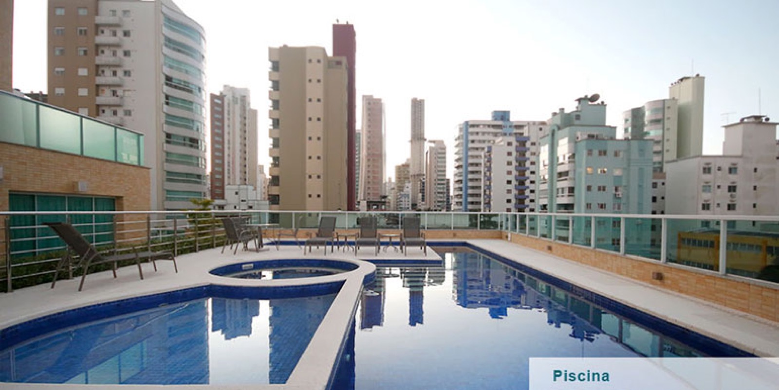 Area de lazer 2 do Maison San Lorenzo em Balneário Camboriú SC