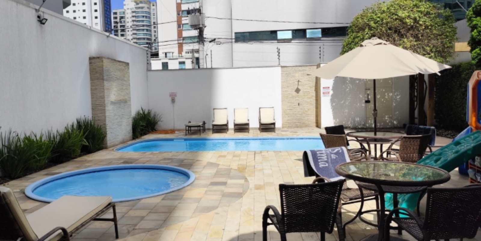 Area de lazer 1 do Nossa Senhora de Fátima em Balneário Camboriú SC