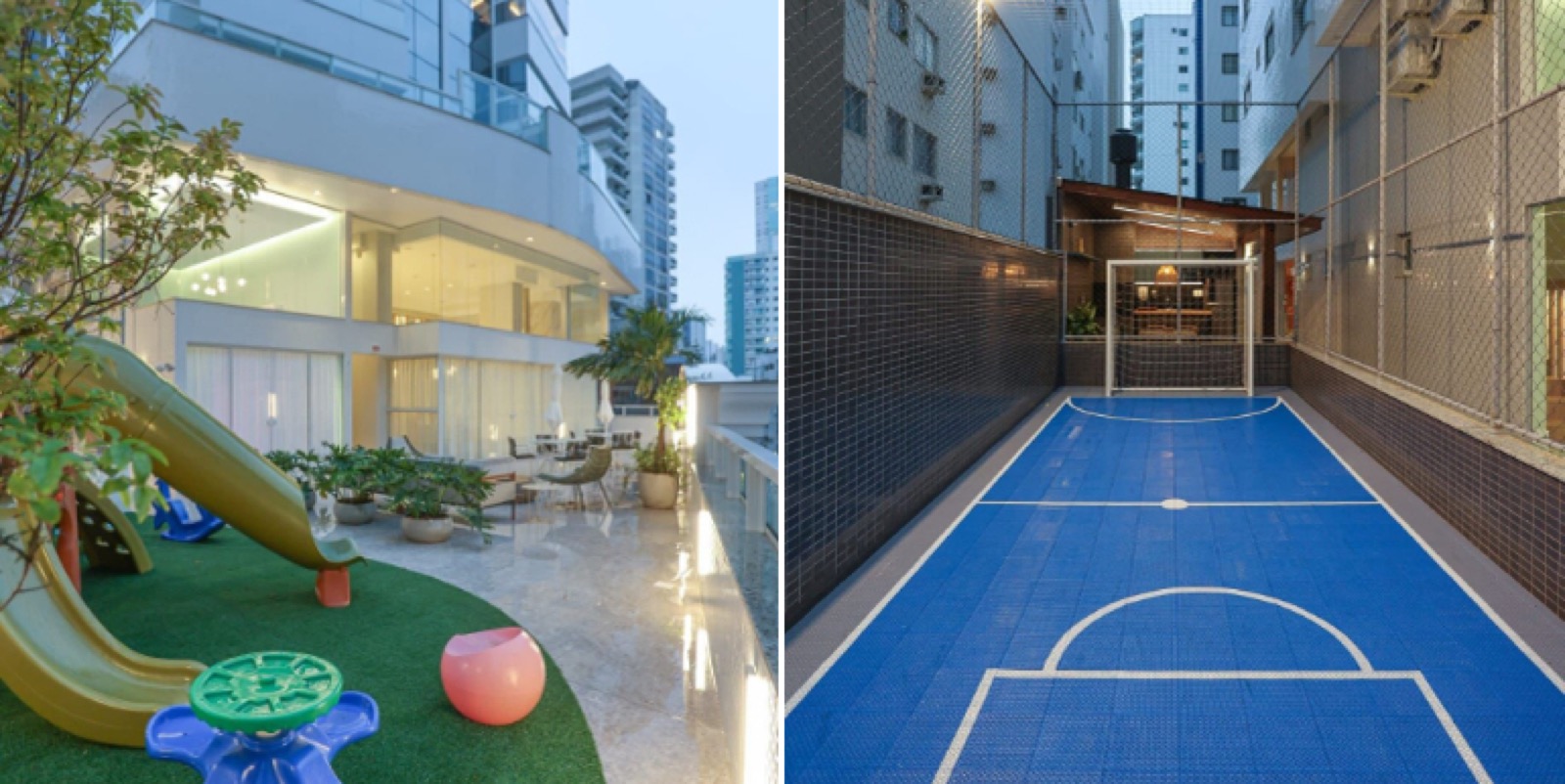 Area de lazer 5 do Olimpia em Balneário Camboriú SC