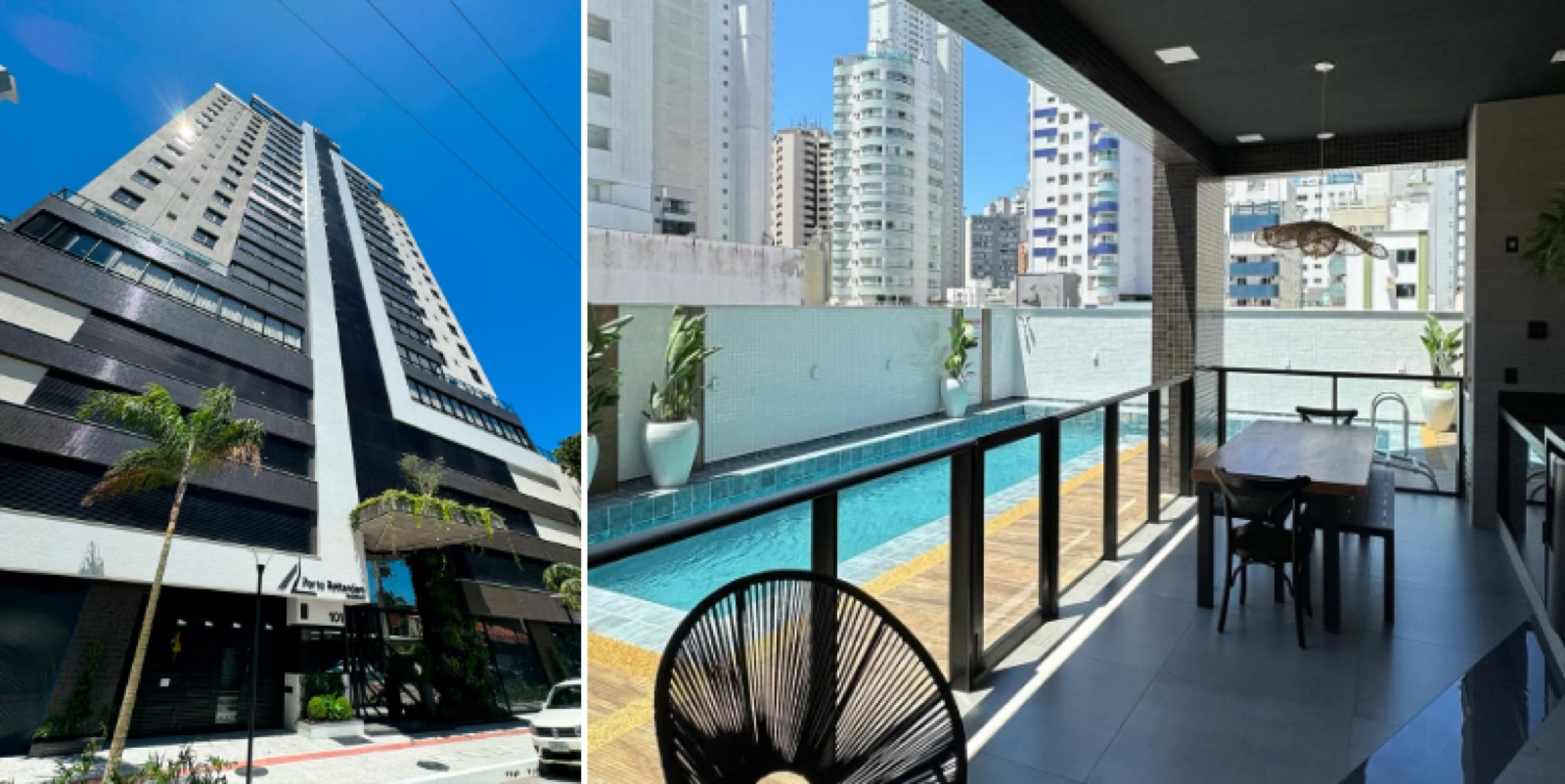 Area de lazer 2 do Porto Rotterdam em Balneário Camboriú SC