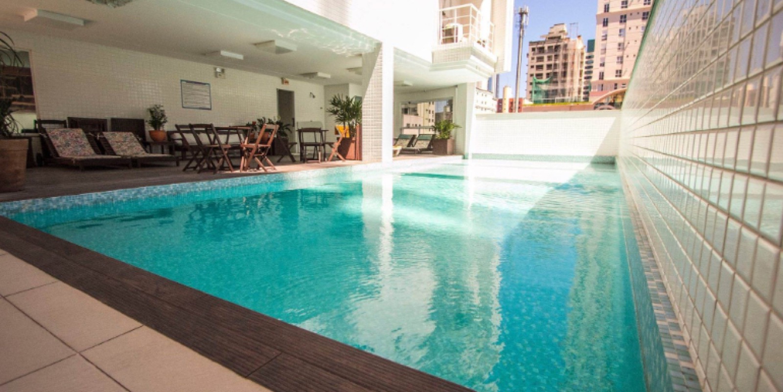 Area de lazer 2 do Porto Vêneto em Balneário Camboriú SC
