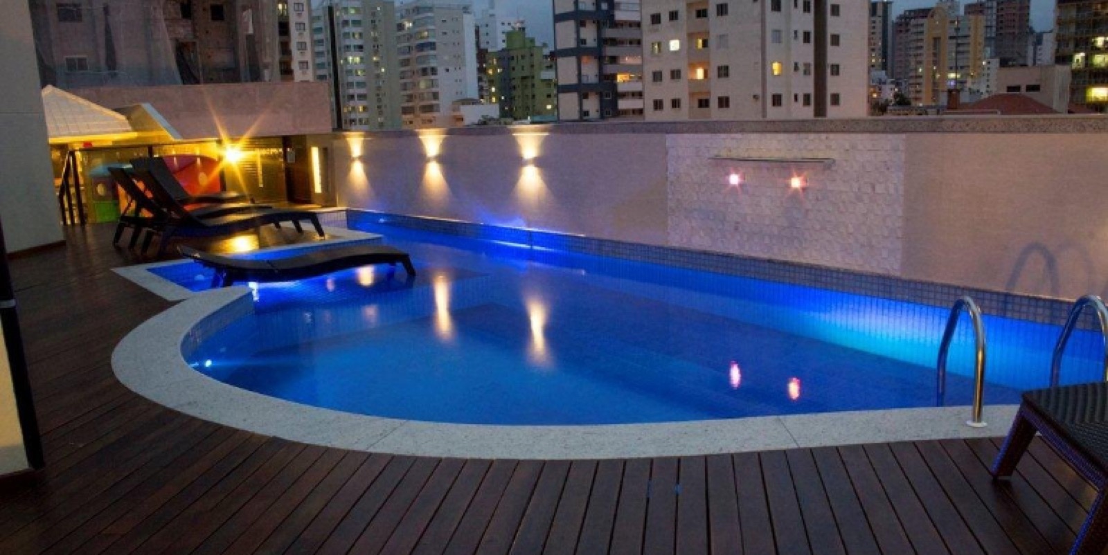 Area de lazer 4 do San Marco em Balneário Camboriú SC