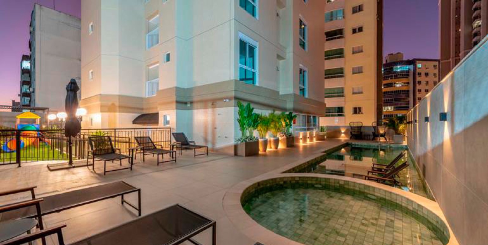 Area de lazer 2 do San Valentim em Balneário Camboriú SC