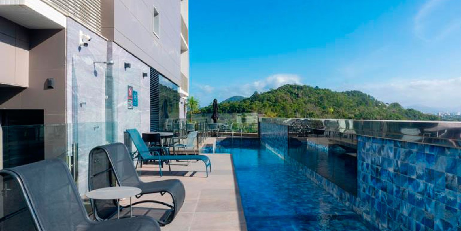 Area de lazer 1 do Sint Maarten em Balneário Camboriú SC