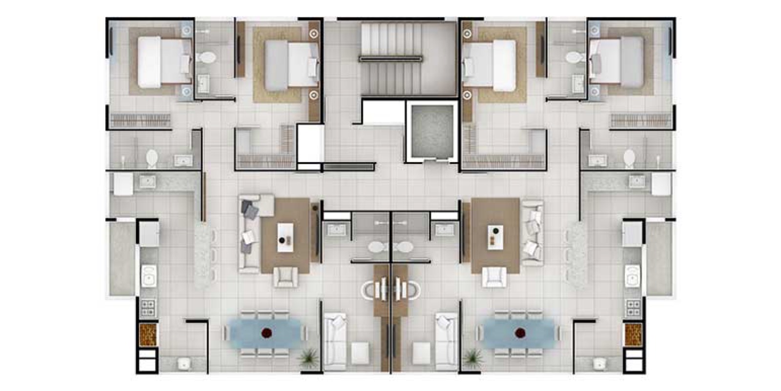 Render 2 do Sol da Manhã em Balneário Camboriú SC