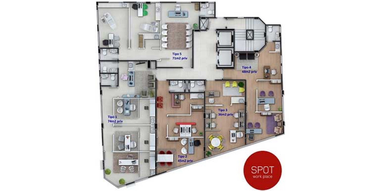 Spot Work Place — Empreendimento em Balneário Camboriú SC