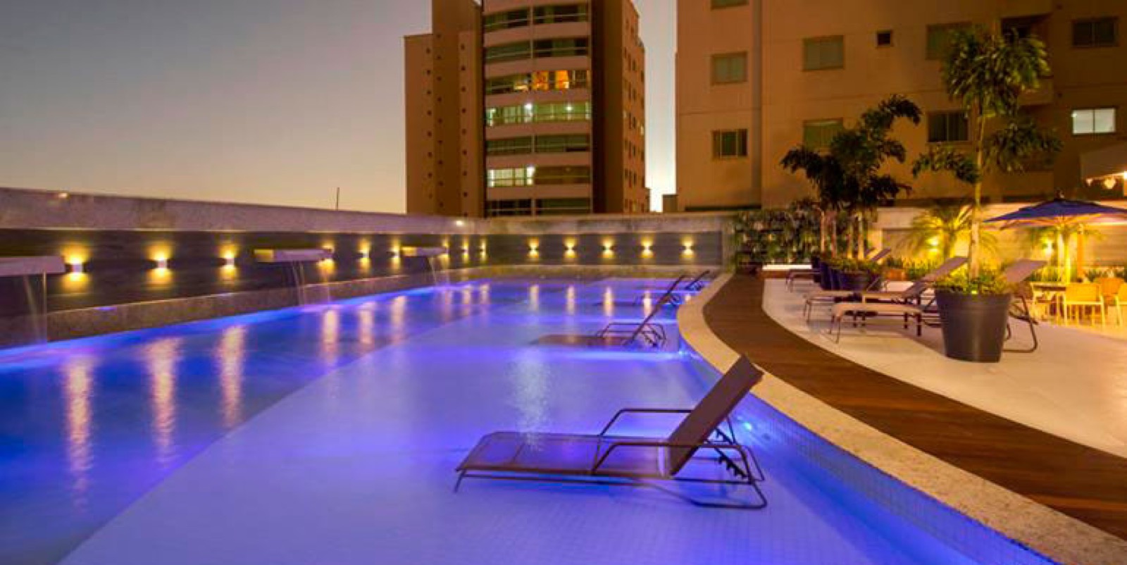 Area de lazer 7 do Sun Place em Balneário Camboriú SC