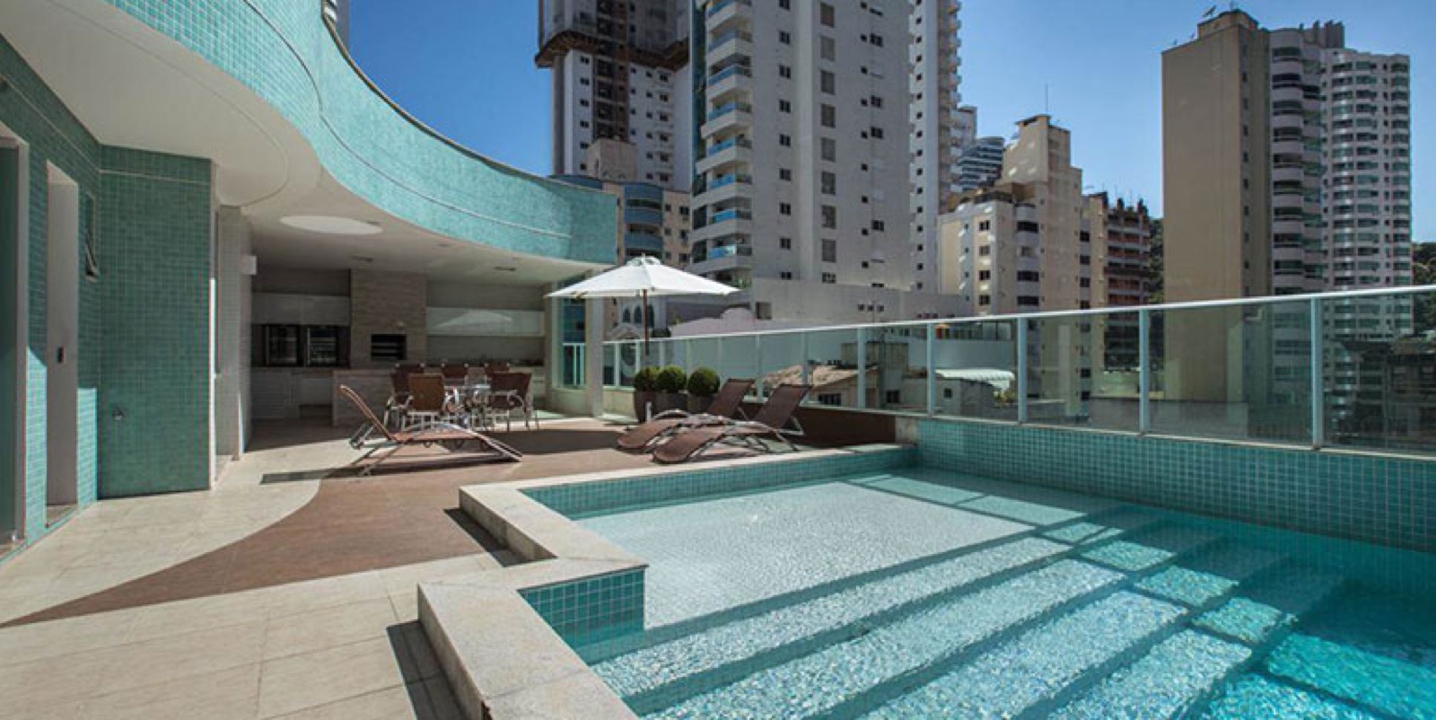 Area de lazer 5 do Torre de Mônaco em Balneário Camboriú SC
