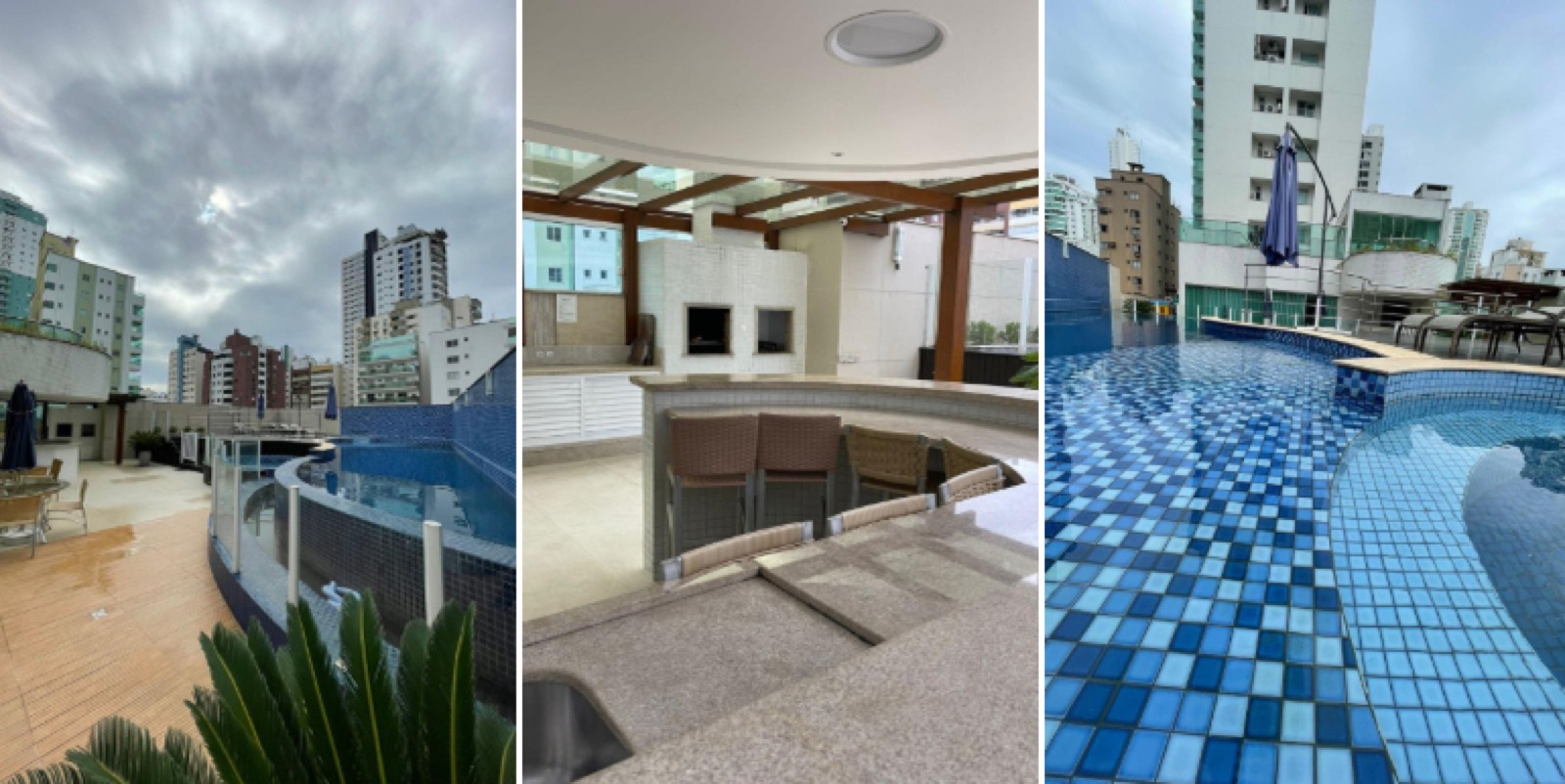 Area de lazer 2 do Torre D’ Napoli em Balneário Camboriú SC