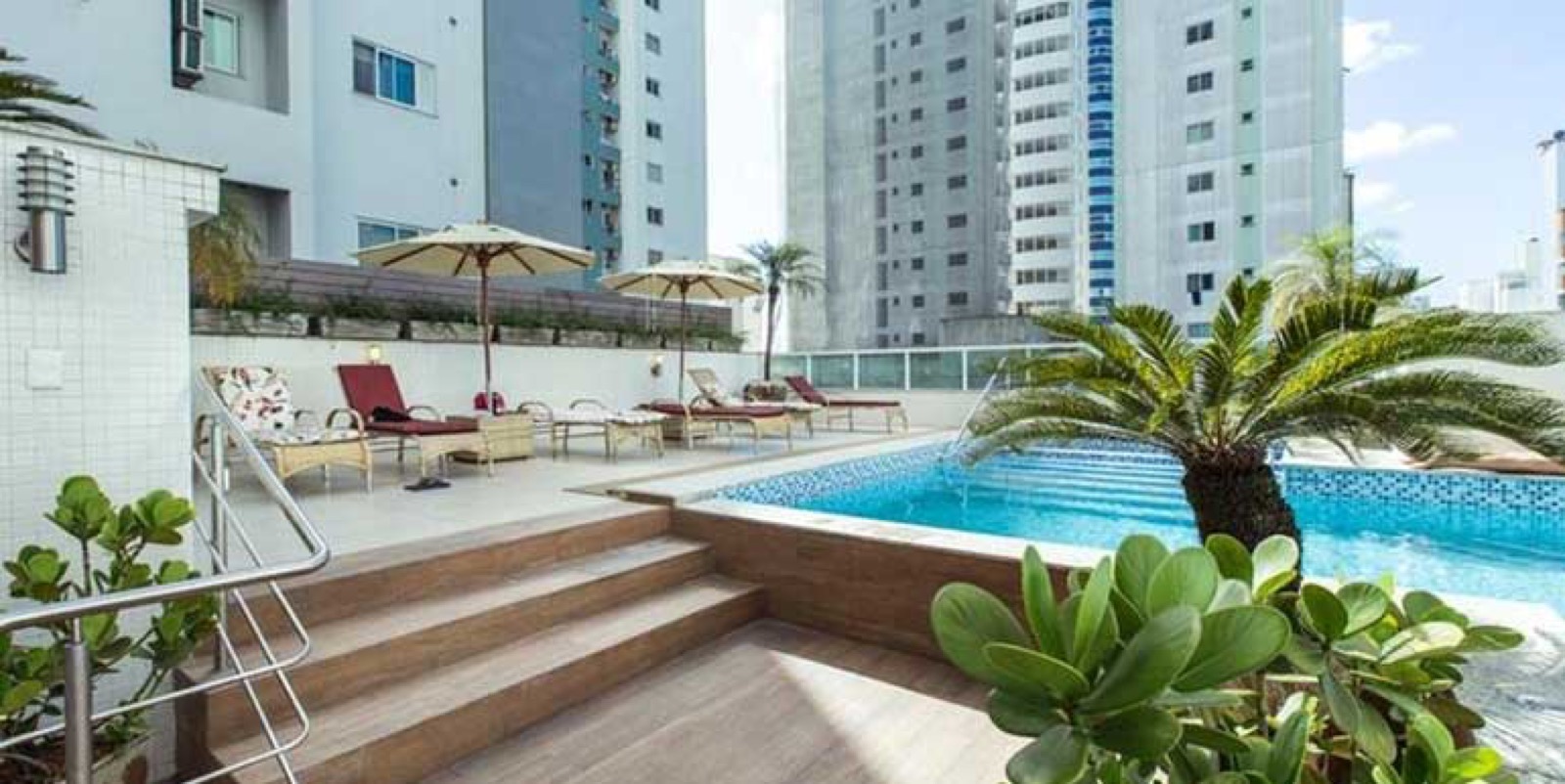 Area de lazer 1 do Vila Malbec em Balneário Camboriú SC