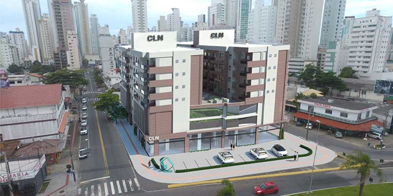 Render 1 do Vila Merlot em Balneário Camboriú SC