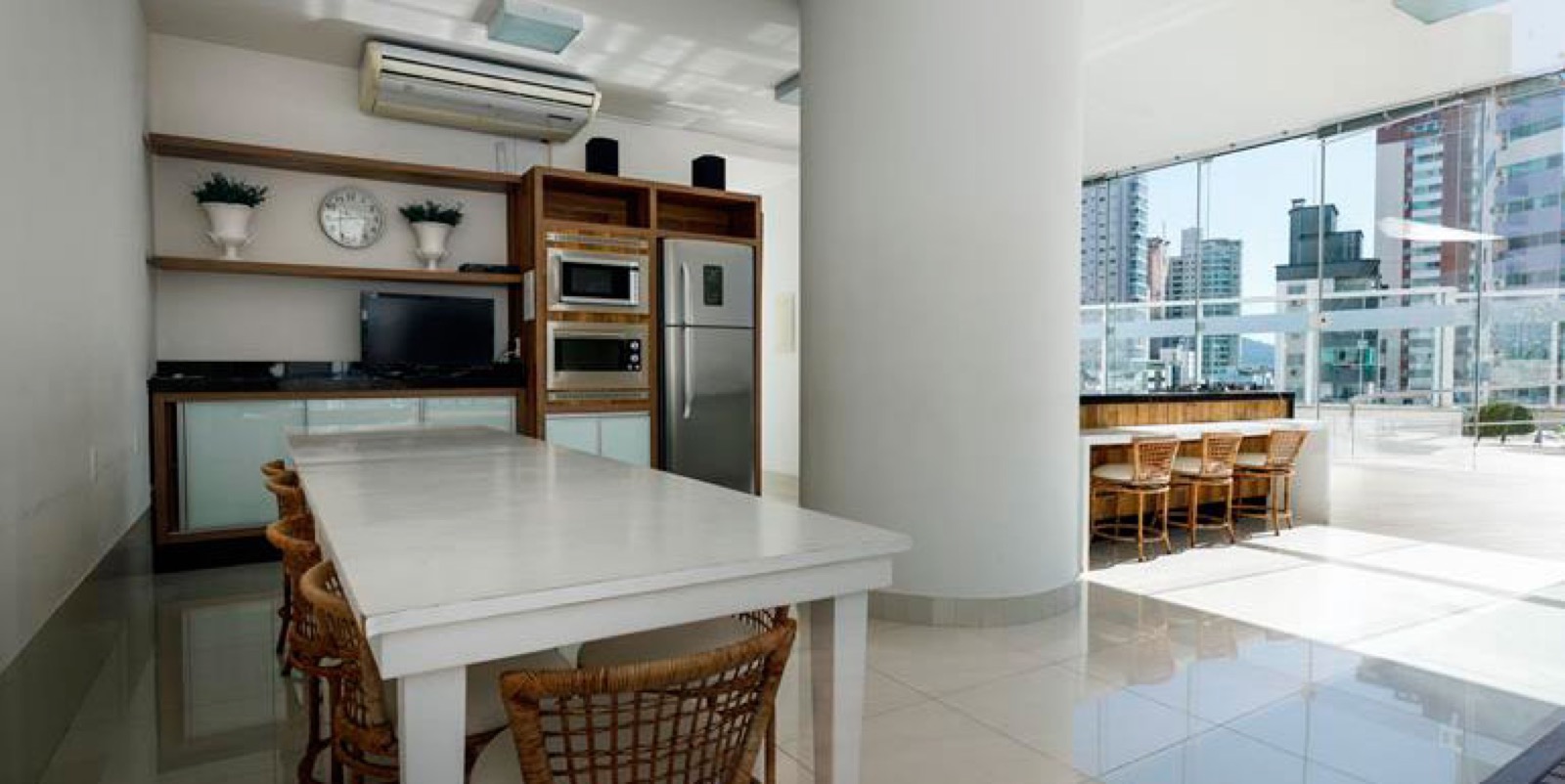 Area de lazer 3 do Villa Di Mare Residence em Balneário Camboriú SC
