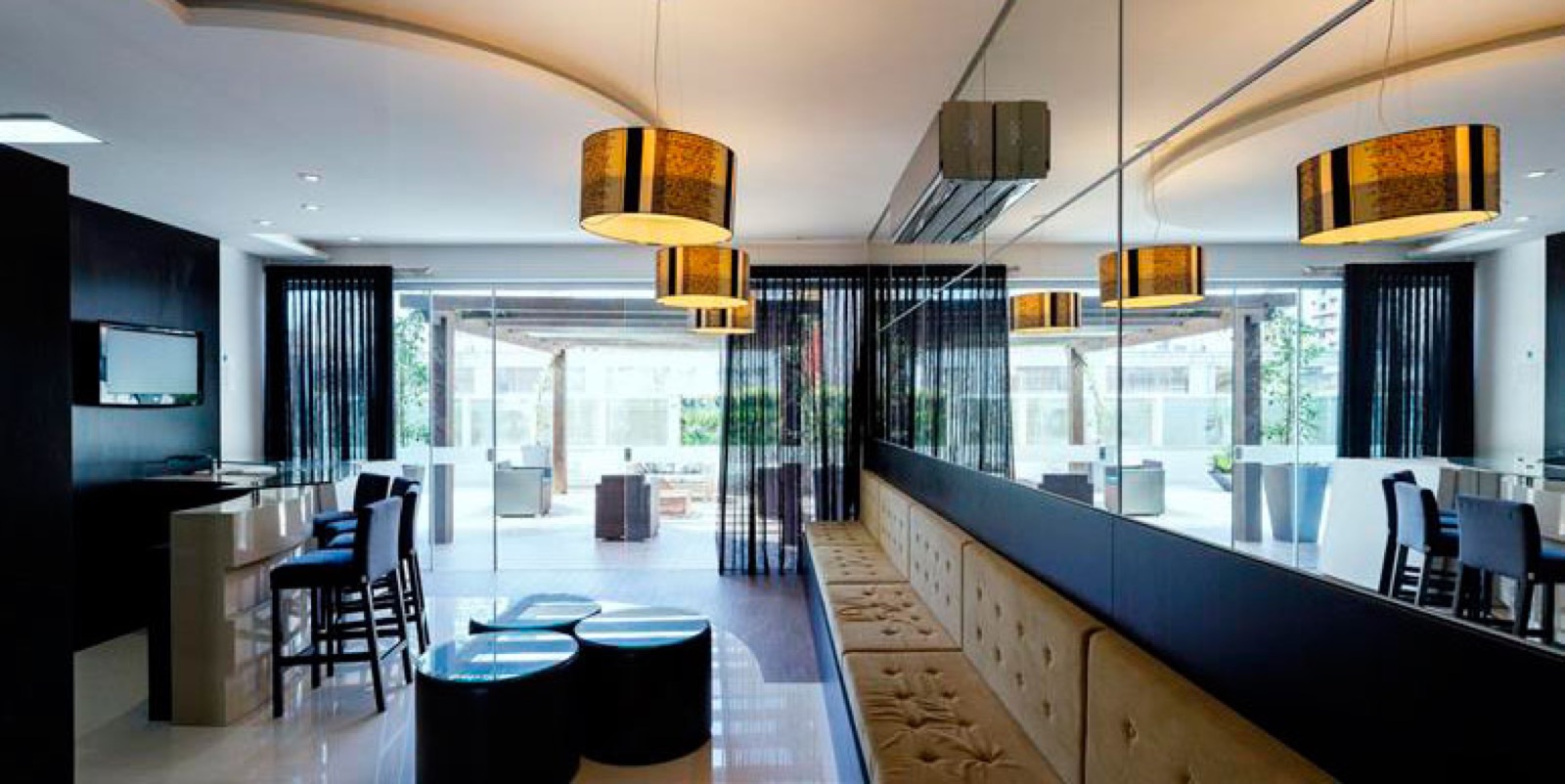 Area de lazer 4 do Villa Di Mare Residence em Balneário Camboriú SC