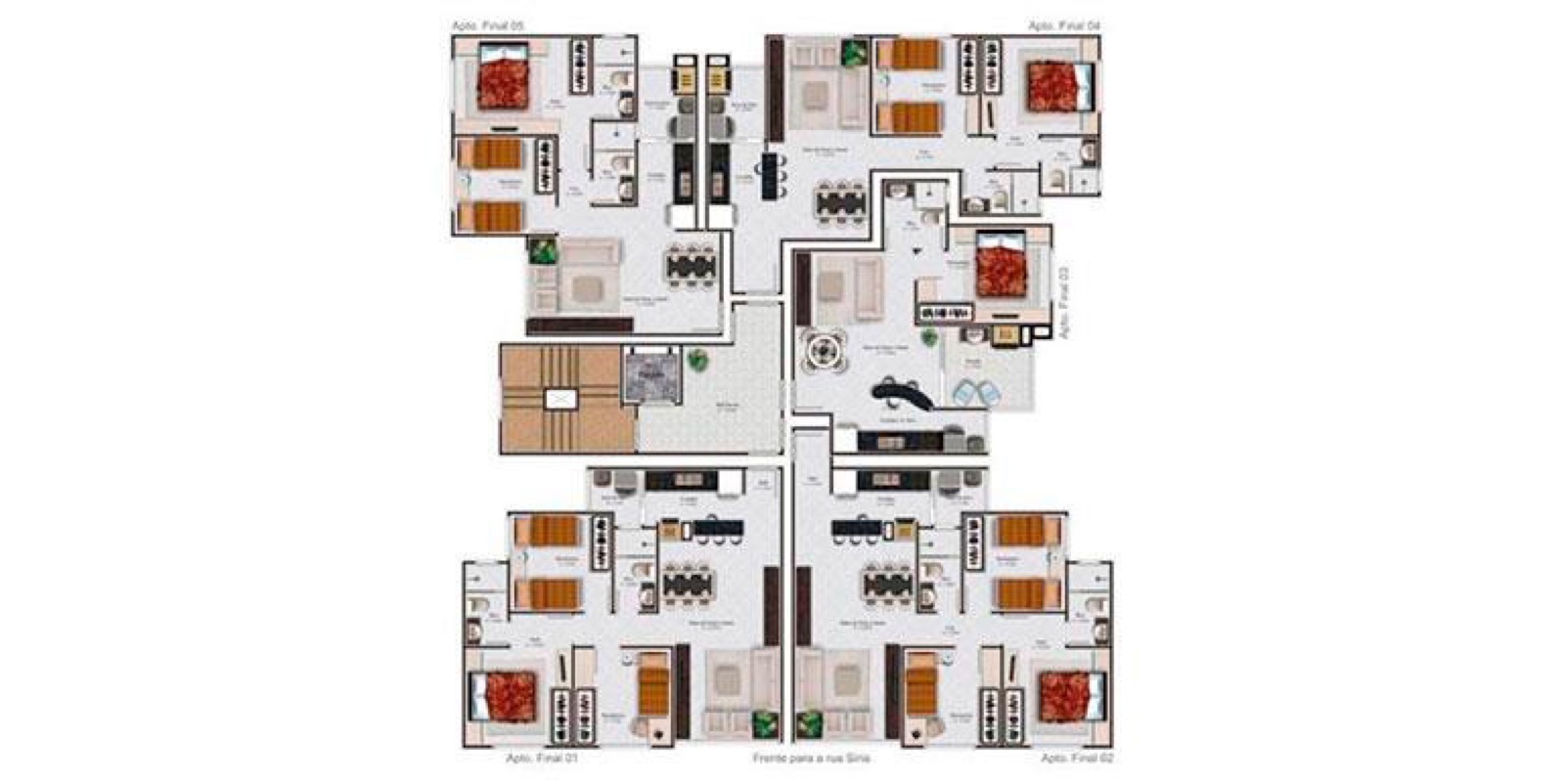 Render 1 do Villa Vicenza em Balneário Camboriú SC