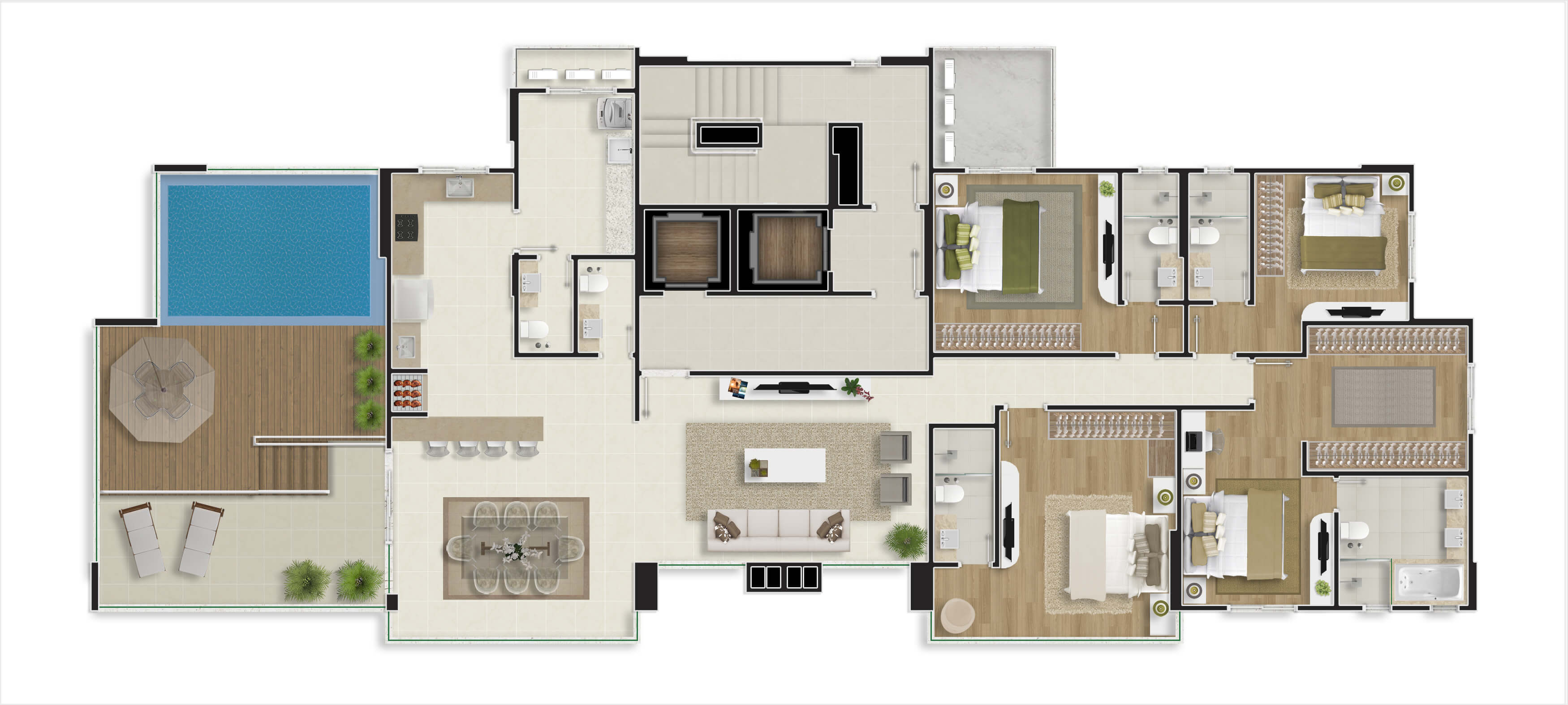 Puerto Velero - Planta 1