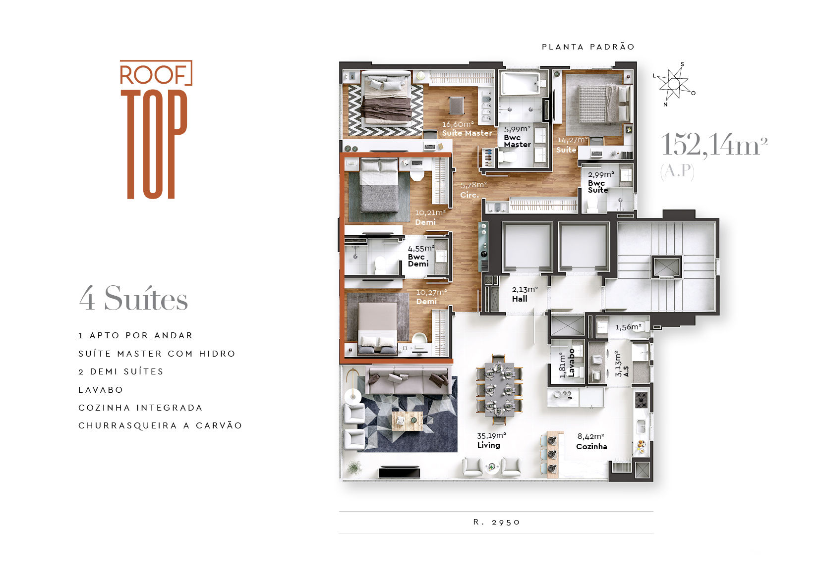 Rooftop - Planta 4
