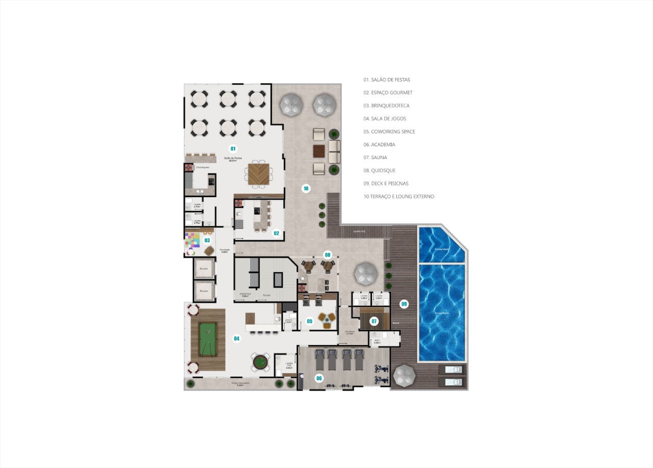 Costa Esmeralda - Planta 5