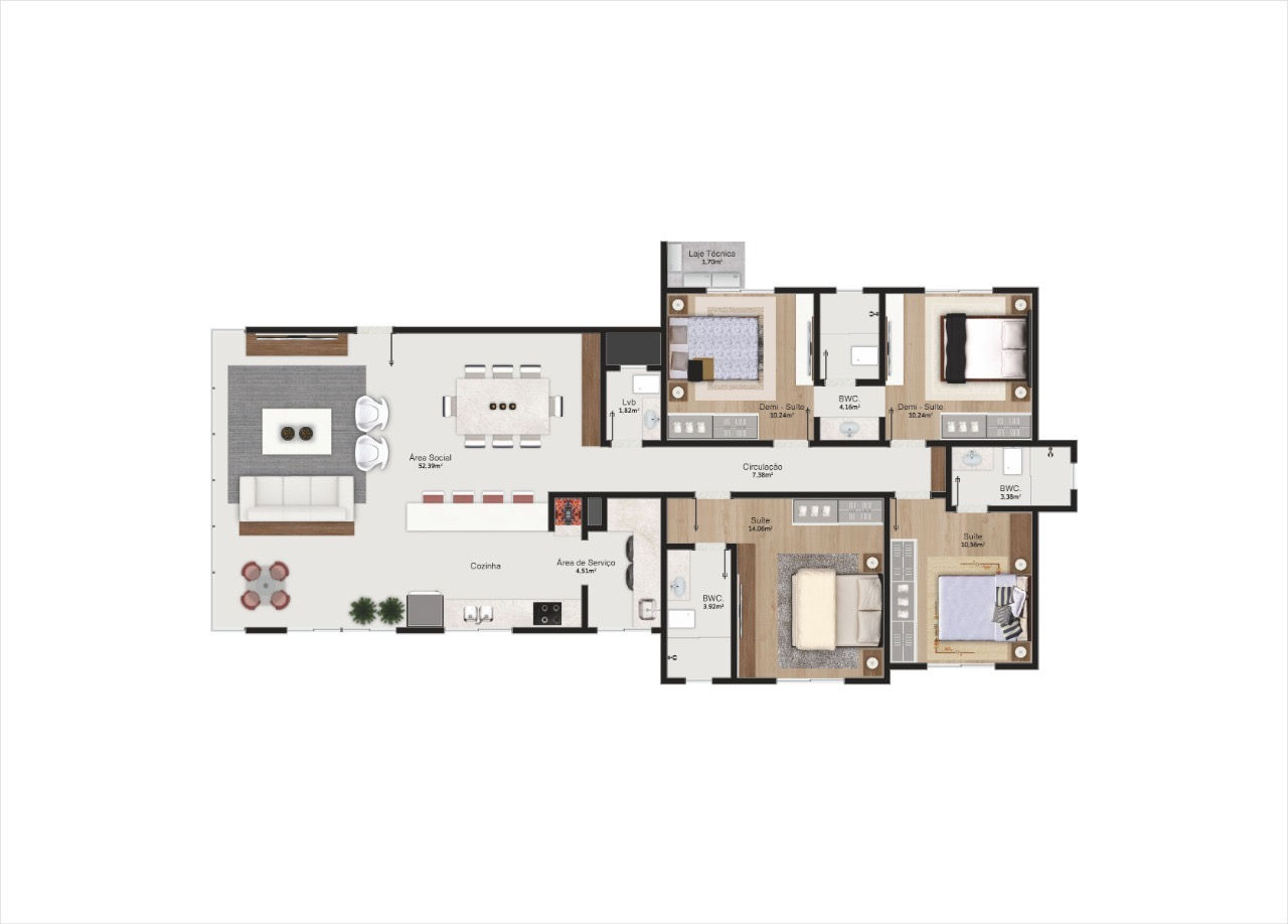 Costa Esmeralda - Planta 2