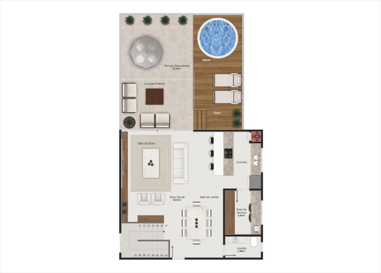 Costa Esmeralda - Planta 4