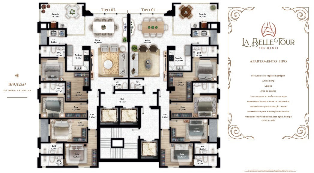 La Belle Tour - Planta 4